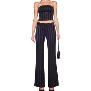 NWT I AM GIA Black Kalloria Pant